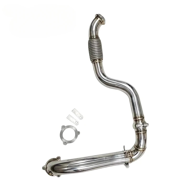 High Quality hot sellin Exhaust Pipe Catless Downpipe For Mercedes BENZ C117 CLA200 CLA250 Automobile Accessories