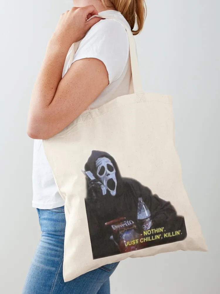 

scary movie Tote Bag Customizable tote bag hand bag Handbags sac pour femme