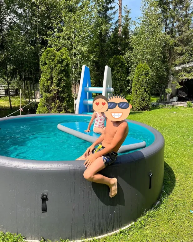 Wholesale Durable PVC Foldable Swimming Pool Large Capacity Indoor Outdoor Summer Leisure Water Pool