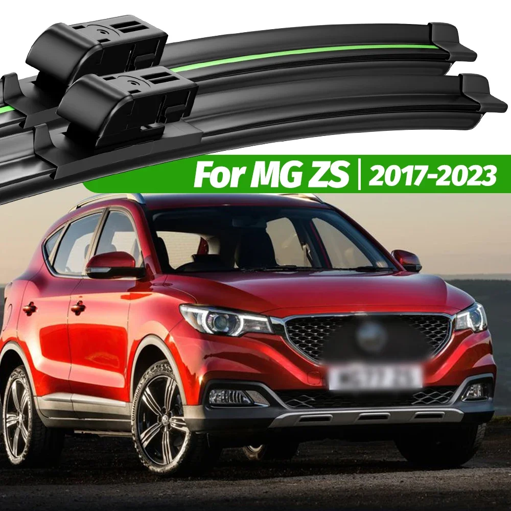 

For MGZS MG ZS 2017-2023 2pcs Front Windshield Wiper Blades 2018 2019 2020 2021 2022 Windscreen Window Accessories