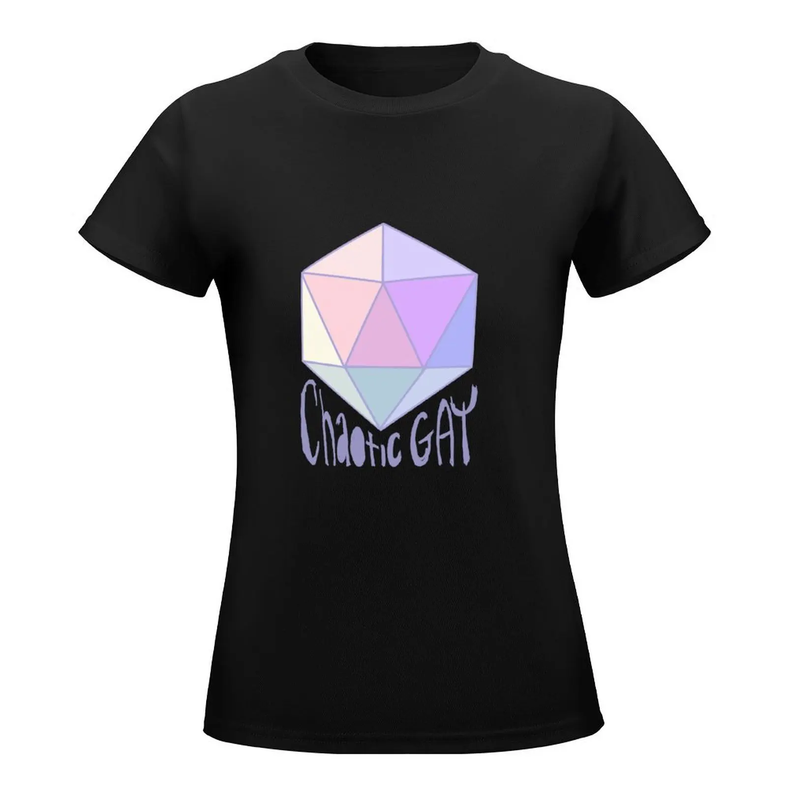 Chaotic Gay T-Shirt anime clothes Aesthetic clothing summer top funny luxury designer clothing Women