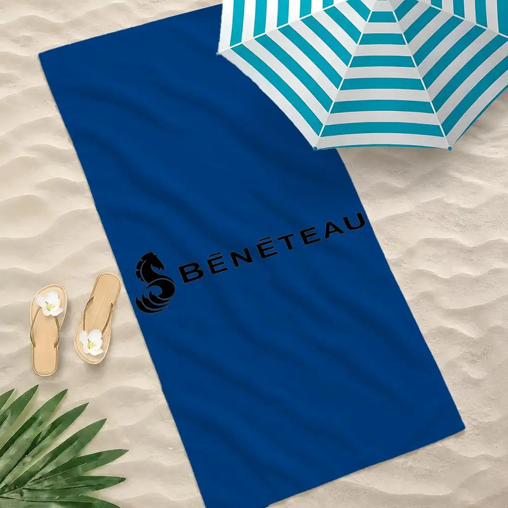 Brand Beneteau Towel Towel Beach Towel Oversized Quick Dry Towel Absorbent Soft Swim BeachTowels for Men Women