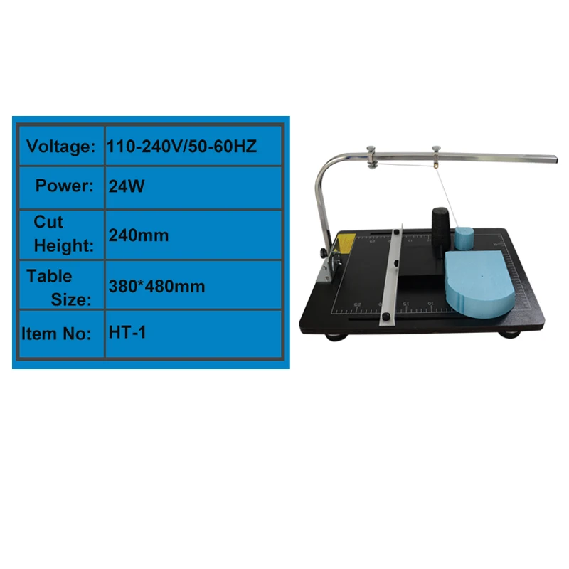 Professional Table Foam Cutter Electric Hot Wire Polystyrene Styrofoam Cutting Machine Sponge Foam Cutting Tools