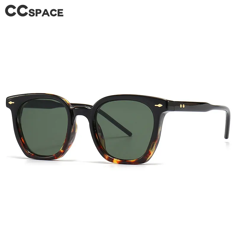 

56399 Fashion Brand Men's Sunglasses Driving Sun Glasses for Men Women Vintage Rivet Black Pilot Sunglasses Uv400