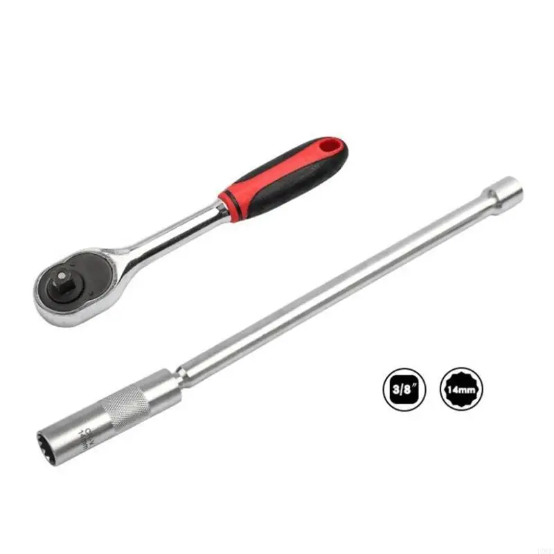 for Spark Plug Universal Extension Socket Set 14/16mm Hand Repair Tool