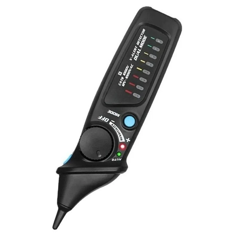 AVD06 Smart Induction Tester Line Breakpoint Detector Electrician Maintenance Pen Sound Light Alarm Voltage Test Tool