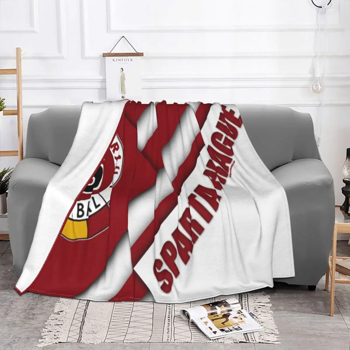 Sparta Praha 2389 Home Bed Blankets Custom Blanket Personalized Throw Blanket