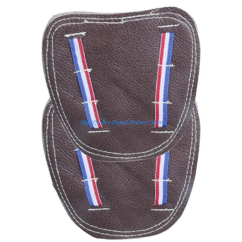

U2JE Adjustable Leather Welding Shoe Guards Providing Heat Protective and Comfort for Long Working Hours Mechanical Work 2pcs