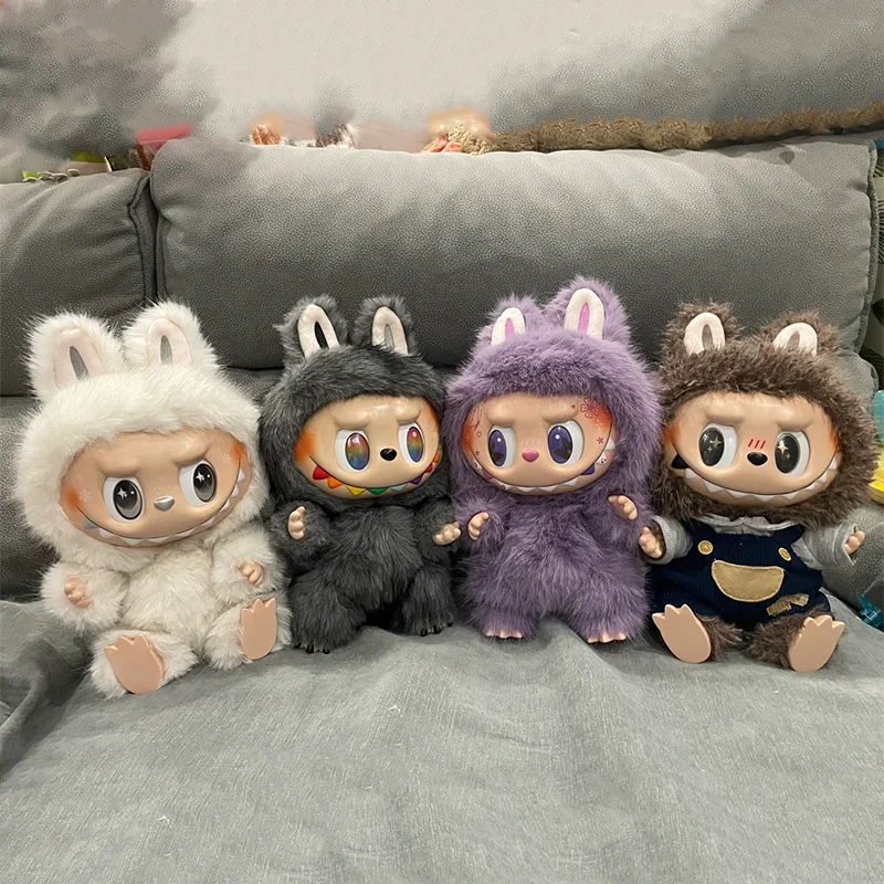 

38cm Lafufu Zimomo Medium Form Angel Vinyl Face Dolls Designer Toys Cute The Monsters Room Decoration Girl'S Holiday Gift