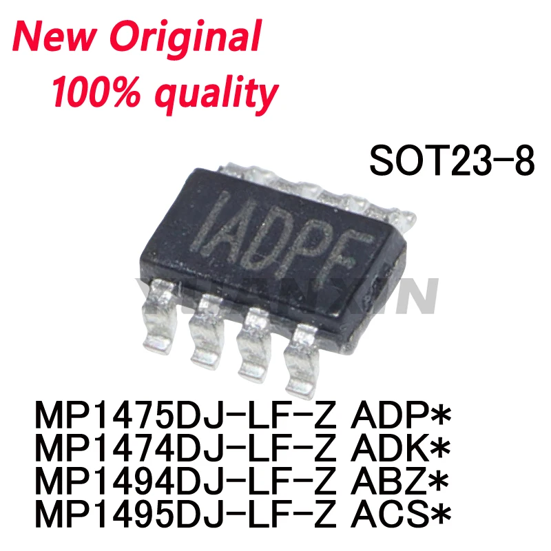 10/PCS New Original MP1475DJ-LF-Z ADP* MP1474DJ-LF-Z ADK* MP1494DJ-LF-Z ABZ* MP1495DJ-LF-Z ACS* SOT23-8 In Stock