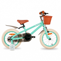 3 Colors Free Shipping Children Bike 14 16 Inch Wheel Kids Bicycles Boys Girls Bike Rear Foot Break BSCI Verified Factory