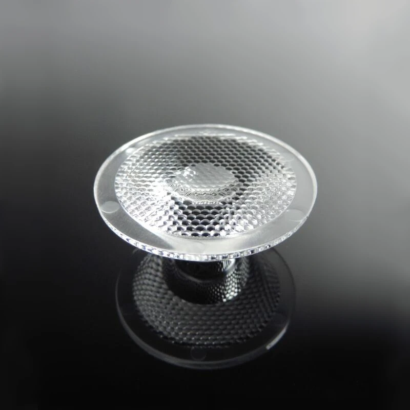 

#ZHC-40 High quality Led Optical Lens, COB Lens, Size 40X15.3mm, 55 degree Bead Surface, PMMA Materials