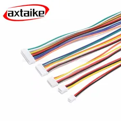 JST – connecteur de câble mâle/femelle, 20cm de long, 26awg, 10 jeux, 2, 3, 4, 5, 6, 7, 8, 9, 10, 11, 12 broches, PH 2.0mm