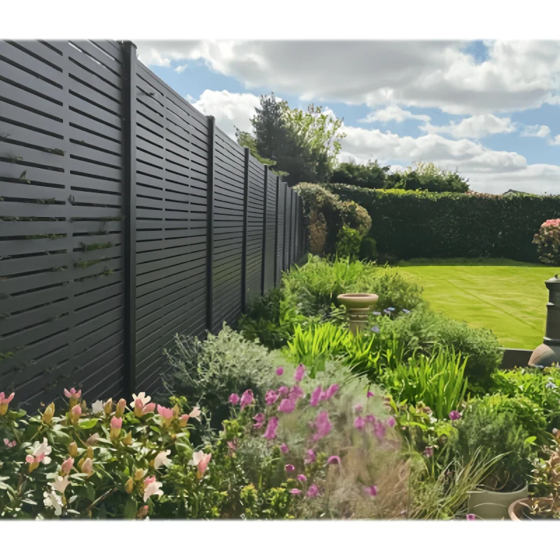 

Алюминиевая металлическая ограда: Новая Декоративная Панель для Сада и Современного Дома, Уличное Ограждение