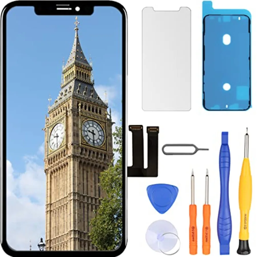 

LL TRADER Screen Replacement for iPhone 11 LCD Retina 6.1'' FHD Display COF Touch Screen Digitizer with Repair Tool Kits Waterp