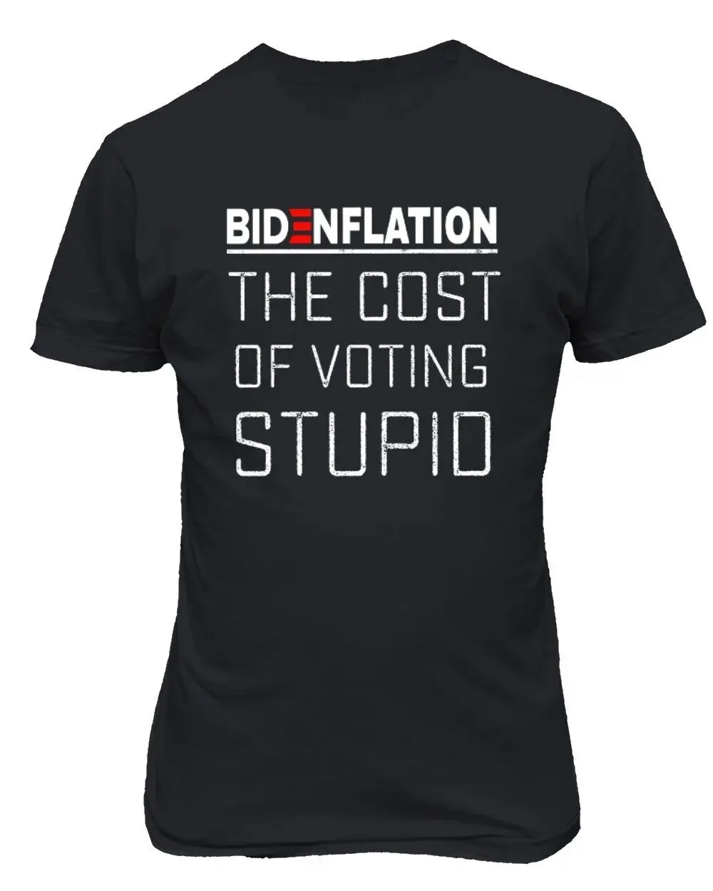 Bidenflation The Cost Of Voting Stupid USA Inflation Unisex T-Shirt