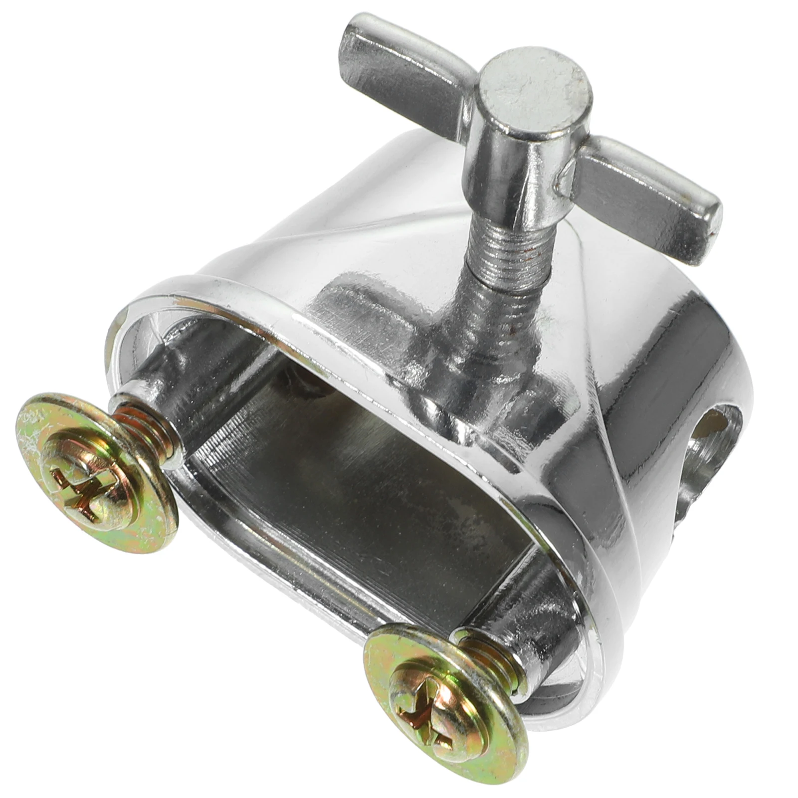 

Drum Saddle Regulator 52mm Silver Plated Iron Stand Tom Drum Kit Mount Bracket Snare Parts Percussion Bases Accessories