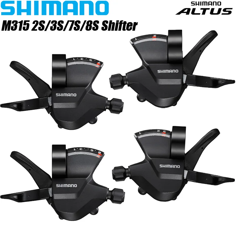 Shimano Altus SL-M315 Bike Shifter Lever 2x7 2x8 3x7 3x8 Speed 14S 16S Shifter Trigger Rapid Fire Plus Shifter with Cable