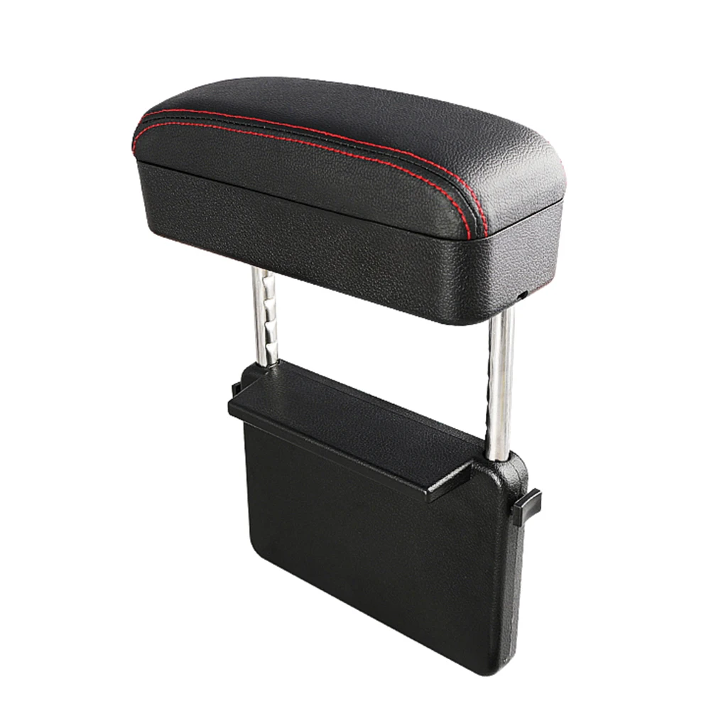 

Car Seat Organizer Storage Box Adjustable Height Armrest Box Support Cushion Car Seat Arm Rest Extender Seat Armrest Support