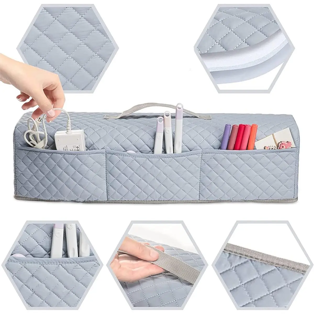 《TOP RATED》Padded Dust Cover for Criicut Maker 4, Maker 3, Maker, Explore 4,Explore 3, Explore Air 2, Protective Machine