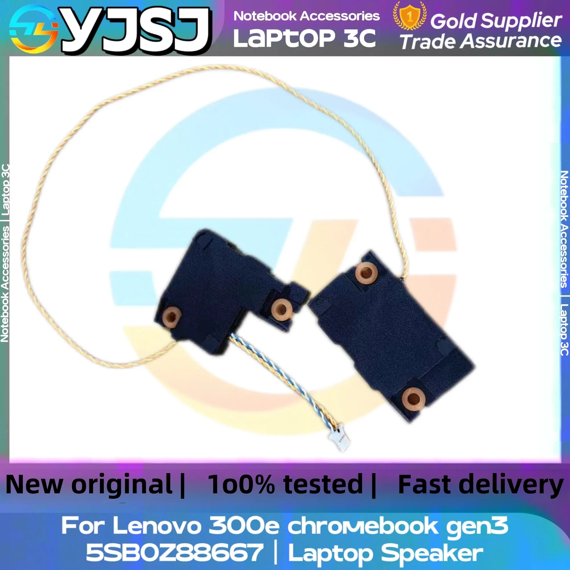 New GENUINE Original Laptop Speaker For Lenovo 300e chromebook gen3 300e GEN3 built-in speaker horn audio 5SB0Z88667