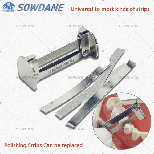 Herramienta de Material de pulido de reducción de esmalte Dental, blanqueamiento Dental, tratamiento de reducción de esmalte interproximal de ortodoncia, polistirps