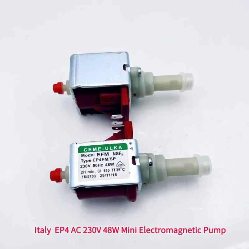 

ULKA высококачественный электромагнитный водяной насос EP4 пищевой водяной насос высокого давления 48 Вт кофемашина электромагнитный насос