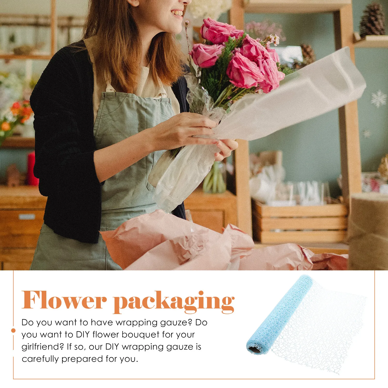 Floral Bouquet Wrapping Mesh R - огляд і ціна Florist Flower Supply