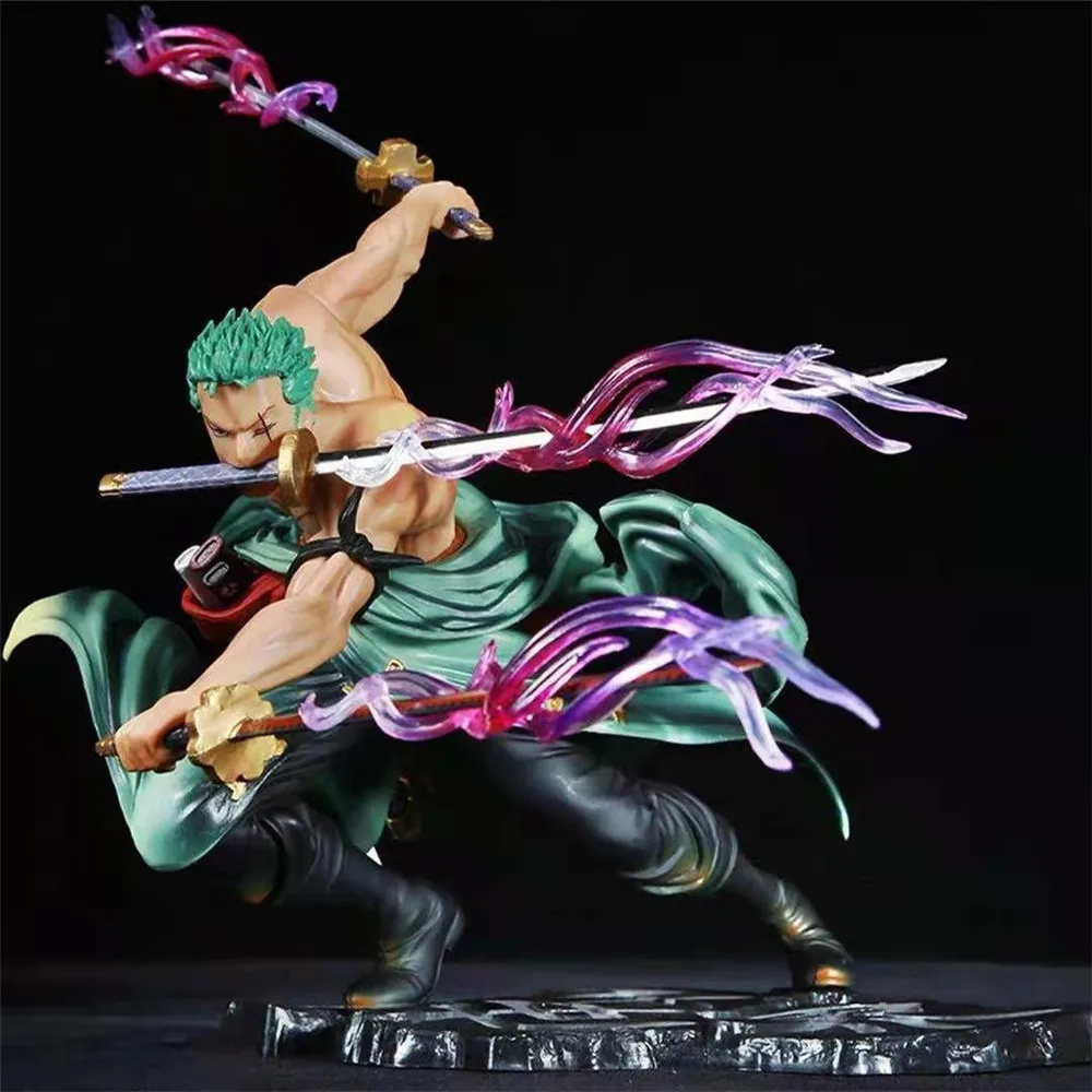 

Anime One Piece Roronoa Zoro PVC Action Figure Statue Model Decoration Figurine Collection Cartoon DIY Kids Toys Gifts