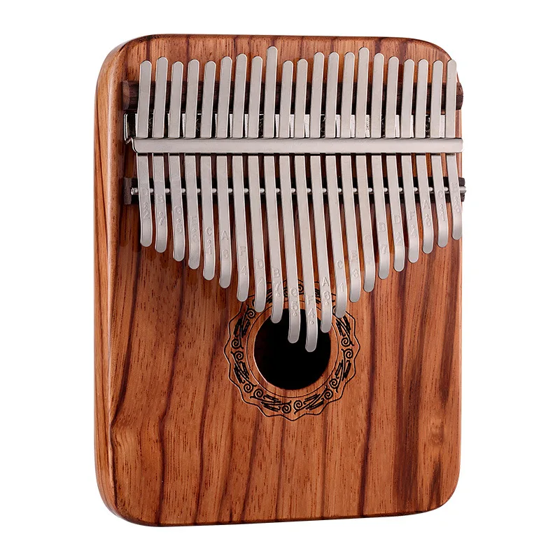 Thumb Piano Kalimba 17 Tones Beginners Portable Instrument Made By Gabon Rose