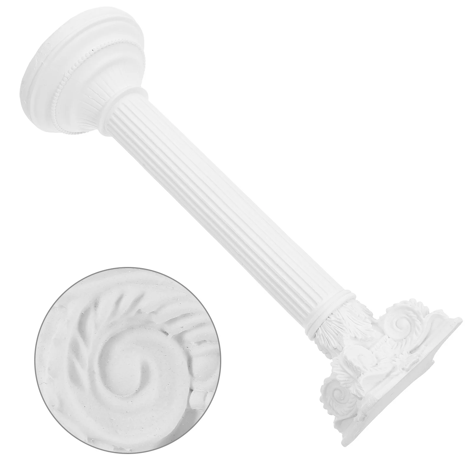 

Roman Pillar Resin Sculpture European Style Decorative Column for Wedding Office Home Desktop Artistic Roman Column