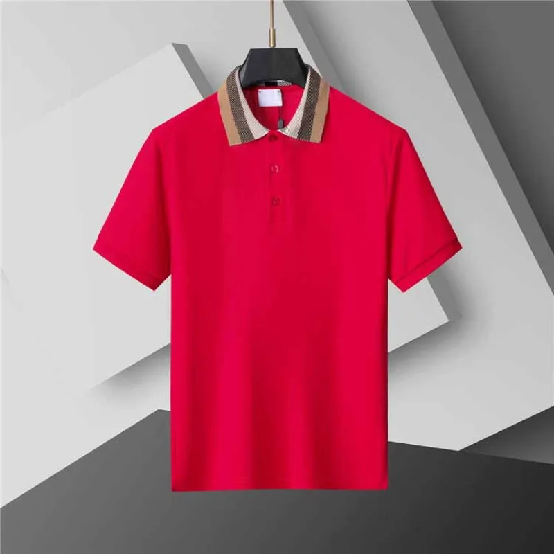 

100% Cotton Men's Casual Solid Color Slim-Fit Men's Polo Shirt New Summer Fashion Men's Clothing