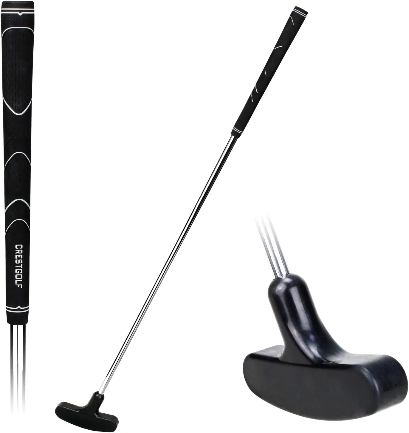 10Pcs Kwaliteitsgarantie Aanpassen Size Mini Golf Clubs De Putter Met Steel Shaft En Rubberen Hoofd & Grip