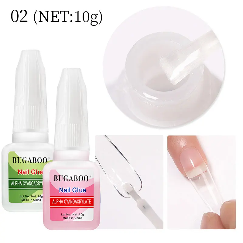 Pegamento superfuerte de secado rápido para uñas acrílicas, herramienta profesional para uñas, 1/5/10 piezas, 2g/3g/7g/10g