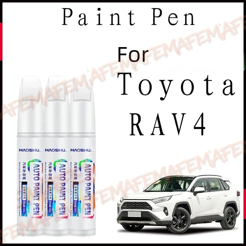 Paint pen suitable For Toyota RAV4 paint repair pen Pearl white 2021 RAV4 modified accessories autos accesorios for car scratch