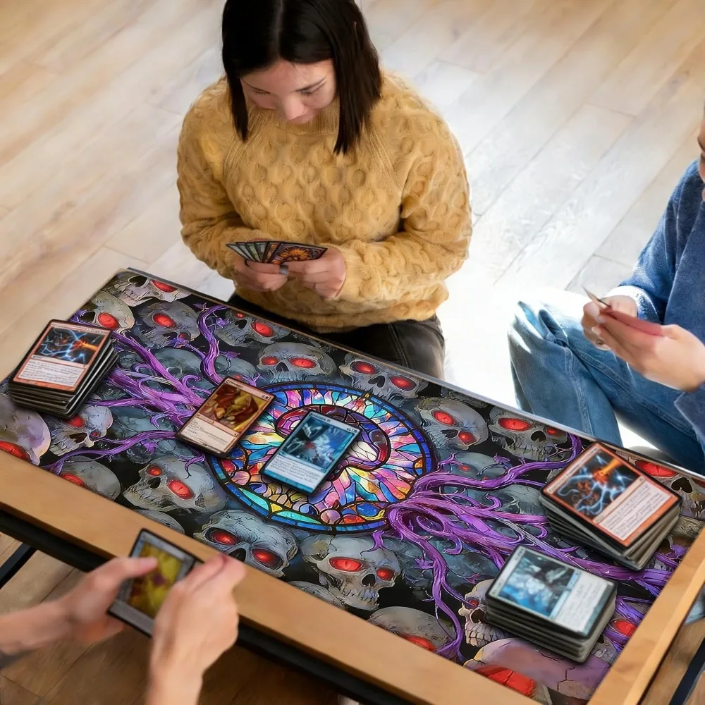 Magic Gathering Card Game Playmat Durable Office Deskpad Card GameMat For Parties Home&Office Compute PC Gaming MousePad Deskmat