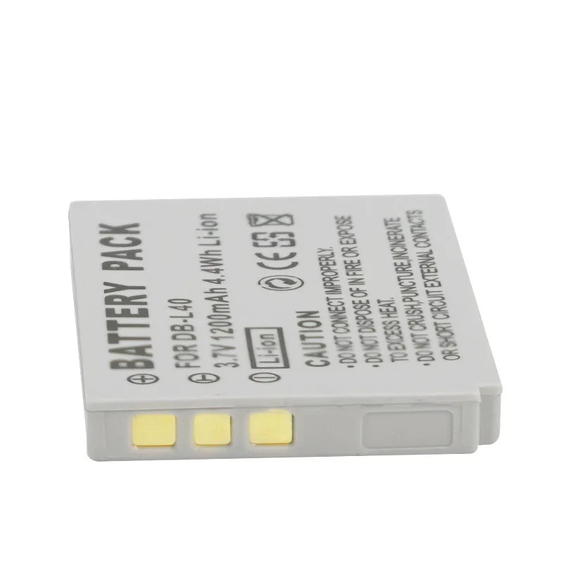 DB-L40 DBL40 DB-L40A DBL40A Camera Battery for Sanyo Xacti DMX-HD1 HD2 HD15 HD700 HD800 E760 HD875 HD1075 VPC-HD1 HD2 HD700 HD80