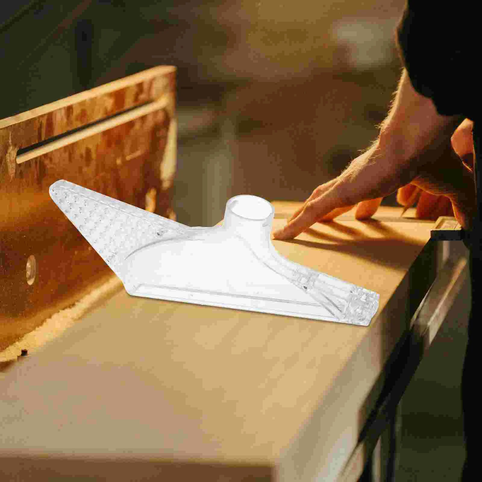 Precision Table Saw Dust Cover Transparent Plastic Safety Guard for Blade Woodworking Tools Accessories Anti Splash