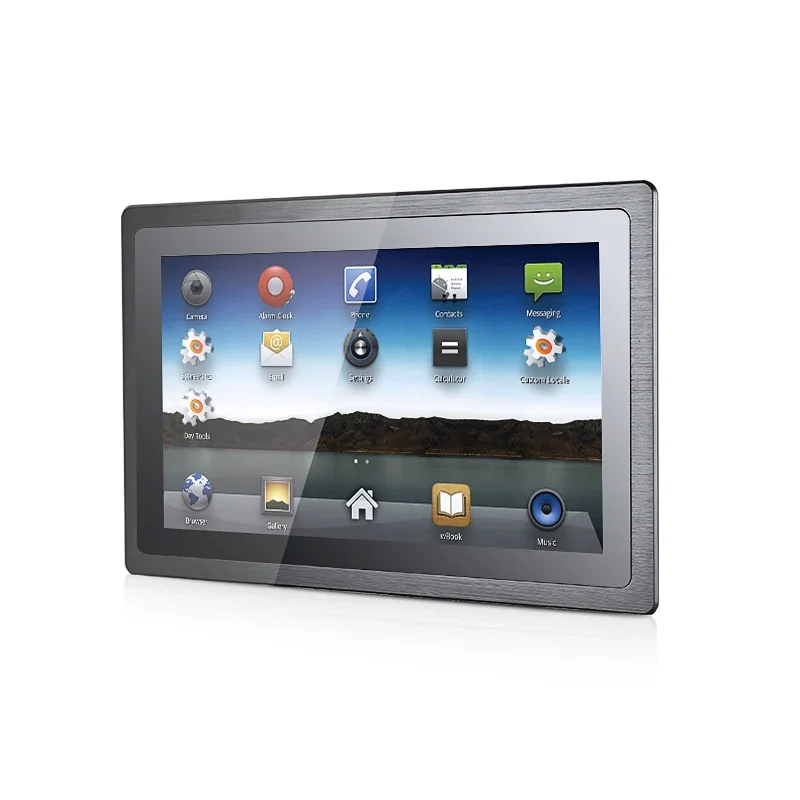 2026 7 15.6 Inch IP65 Waterproof Aluminum Alloy 3-Year Warranty Android Industrial Capacitive Touch Screen PC All One Panel
