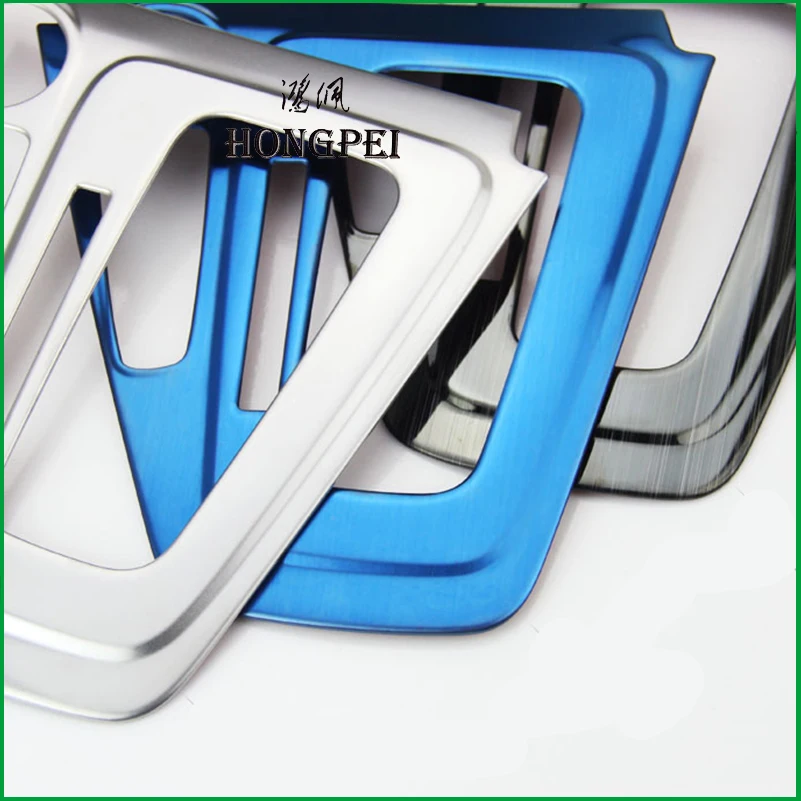 For Ford Focus 2015-2017 Gear Shift Panel Center Control Button Cover Trim Sticker Decoration Auto Accessories