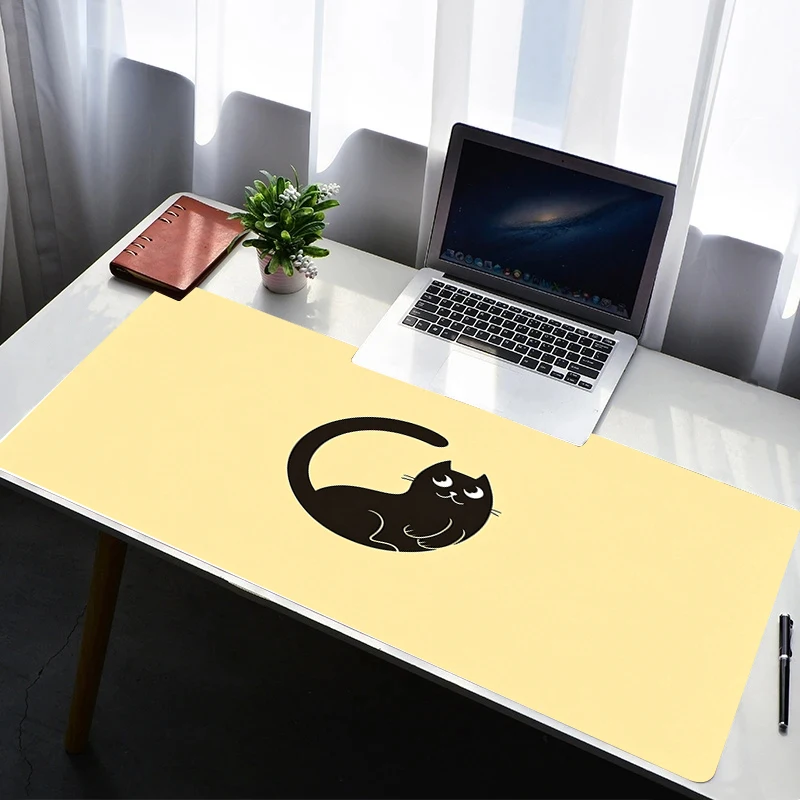 Mouse Pad Cute Anime Cat Gamers Large Computer Extended Game Mousepad Desk Mat Keyboard durable Rubber Durable Carpet - view 3