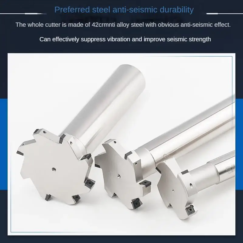 CNC T-الأخدود قاطعة المطحنة قضيب HTS سلسلة الشق ثلاث جوانب قاطعة المطحنة قضيب T على شكل قاطعة المطحنة عرقوب فتحة العرض 5 مللي متر #2