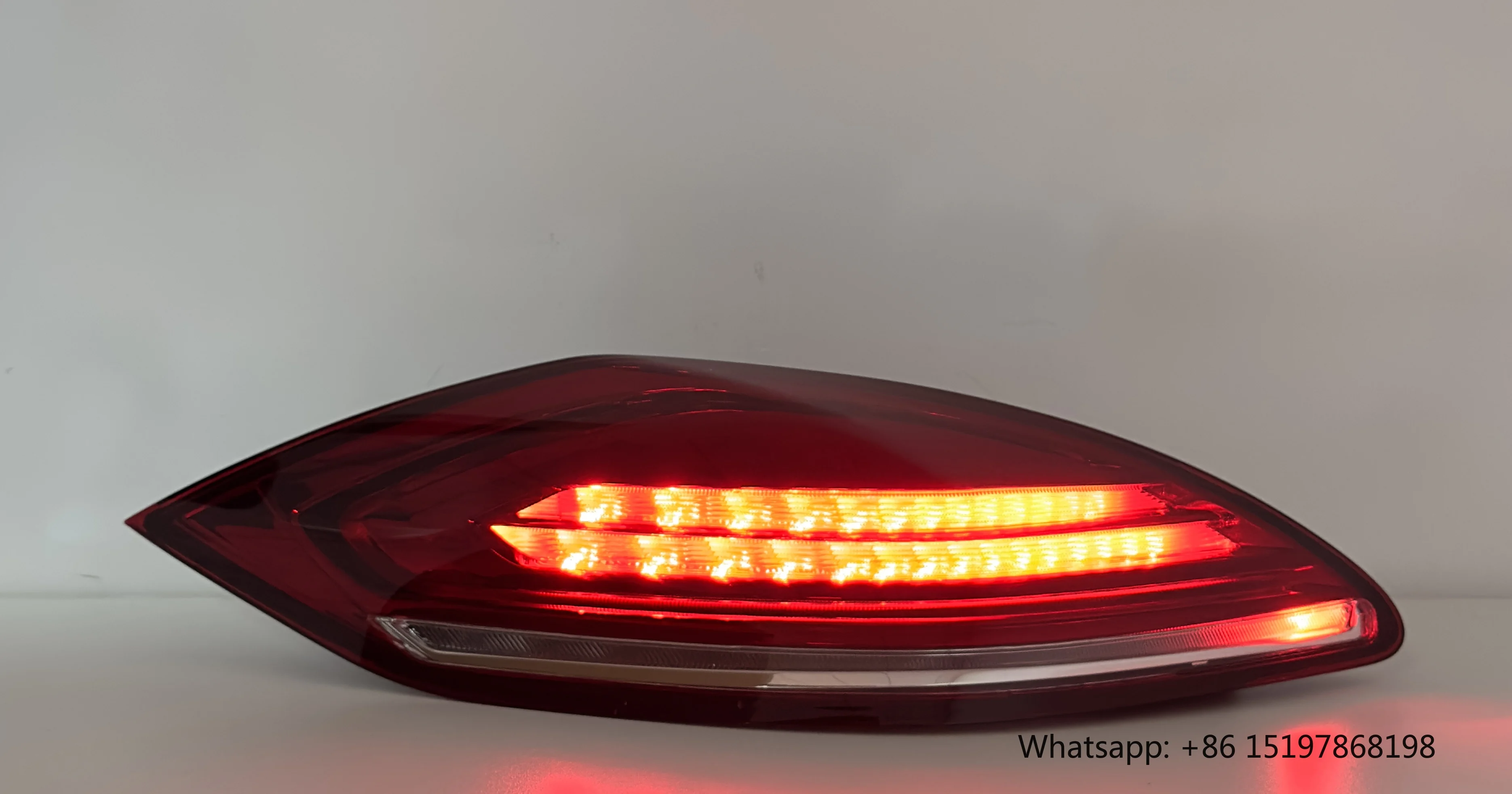 SJC for Porsche Panamera 970.1 Taillight Assembly 2010-2013 Modified LED Rear Lamp Car Accessories Plug and Play Lighting System