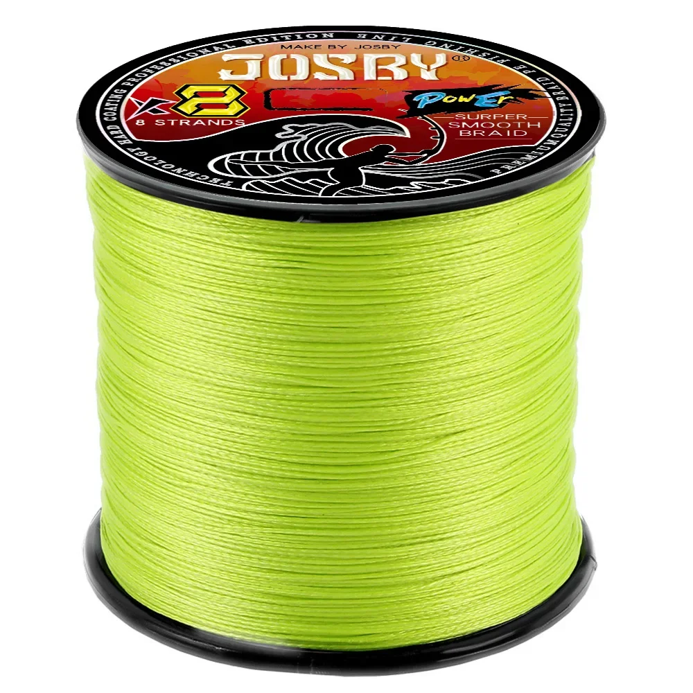 JOSBY 100M 300M 500M 1000M 8 Strands Fishing Line 20-80LB Japanses PE Line for Saltwater Fishing Accessories Carp Wire Pesca