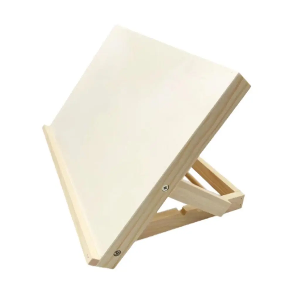 Foldable Tabletop Easel Adjustable Portable Wood Drawing Easel Lightweight Art Supply Sketching Painting Board Students Artist