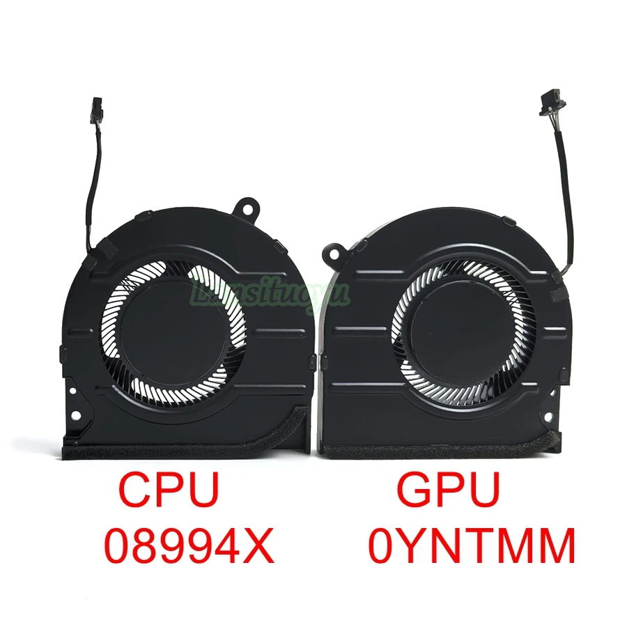 New Laptop CPU GPU Cooling Fan For Dell inspiron 14 Plus 7420 5420 2022 Cooler Radiator FPDP FPDN DC5V 0.5A 08994X 0YNTMM