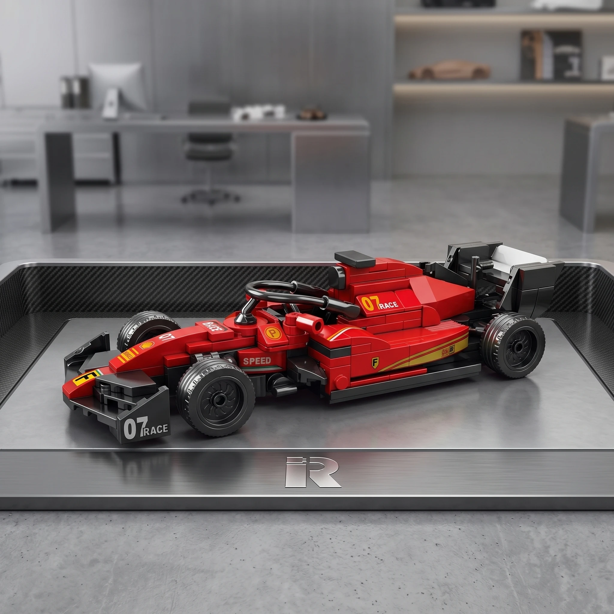 

Технологичный конструктор гоночного болида Формулы-1, 245 деталей, масштаб 1:24, модель автомобиля, кирпичики-головоломка, DIY-сборка, декор для рабочего стола, подарок для подростков