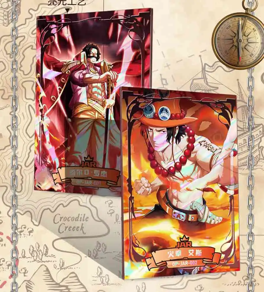 One Piece Card 3Boxes Full Set Luffy Quality Cards Zoro Nami Chopper Franky Collections Card Tcg CCG Game Playing Card Kids Toy