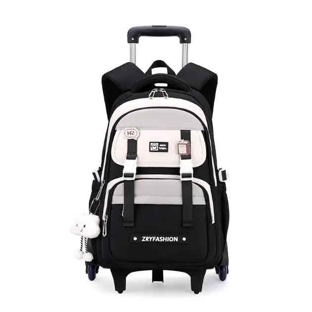 

School wheeled backpack With wheels For Girls Trolley backpack Primary School Bag on wheels School Rolling backpack For boys