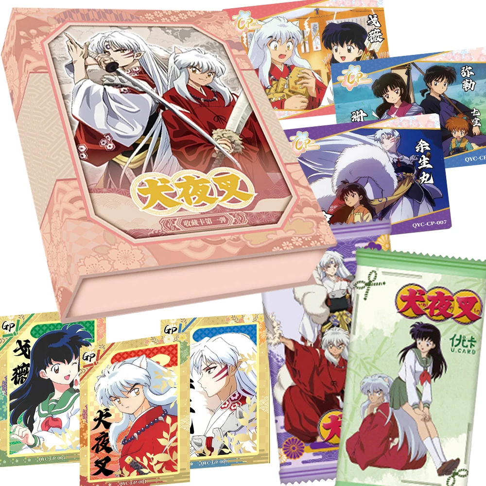 

Classic Anime Inuyasha Collection Cards Gorgeous and Exquisite Figure Rare Enamel Hollowed Out Bookmark Cards Kid Birthday Gift